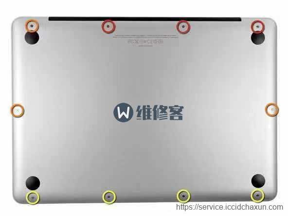 广州苹果电脑MacBook Pro 13更换电池图文教程详解