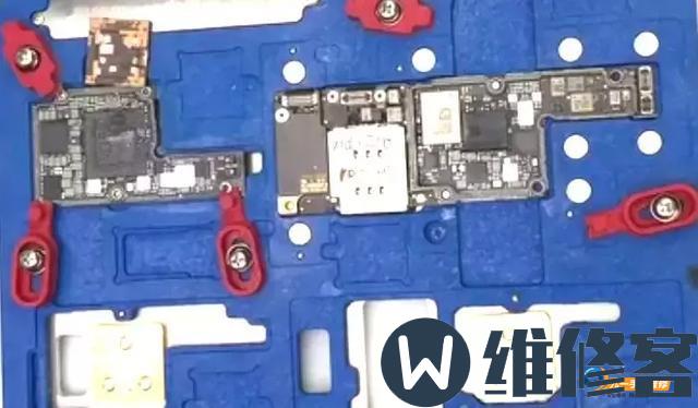 深圳苹果维修点分享iPhoneXS max主板、硬盘、CPU分层深度拆解维修教程