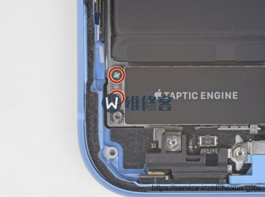 手机维修网图文详解iPhone XR电池更换步骤