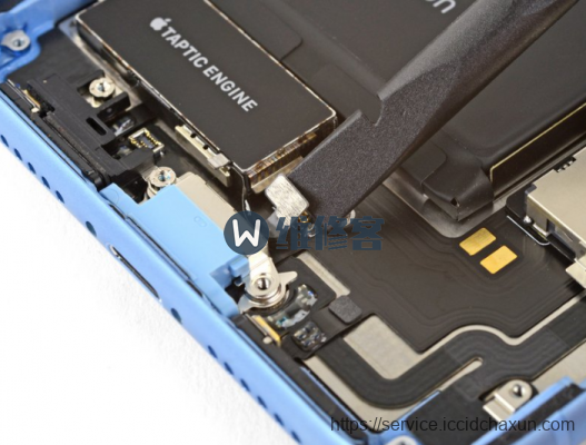 手机维修网图文详解iPhone XR电池更换步骤