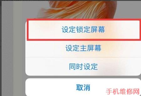 南京苹果维修点告诉你iPhone动态壁纸怎么设置？苹果XS Max设置live photo方法