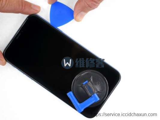 手机维修网图文详解iPhone XR电池更换步骤