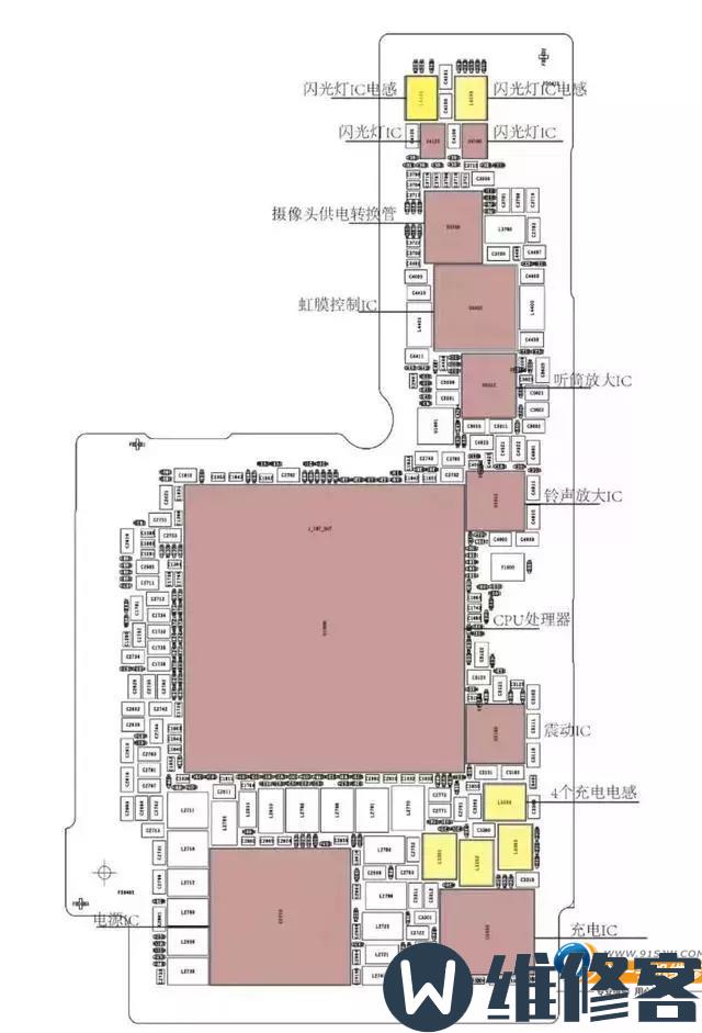 深圳苹果维修点分享iPhoneXS max主板、硬盘、CPU分层深度拆解维修教程