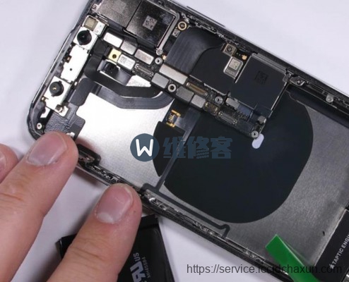 图文详解iPhone X维修更换电池：iphoneX如何更换新电池