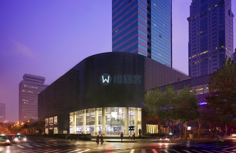 苹果直营店介绍之上海Apple Store香港广场店-手机维修网