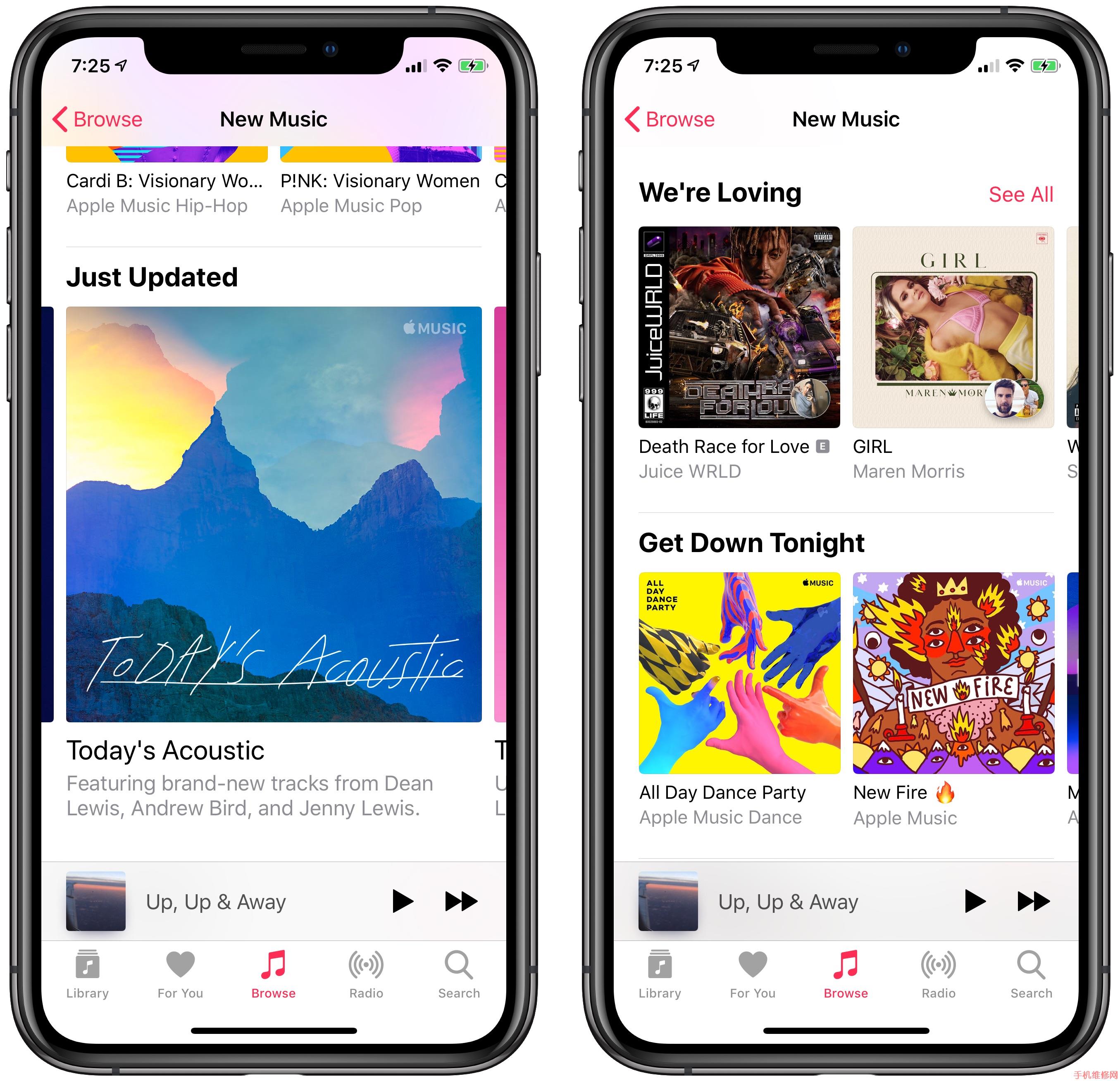 苹果重新设计 Apple Music「浏览」标签页