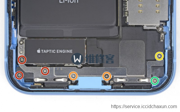 手机维修网图文详解iPhone XR电池更换步骤