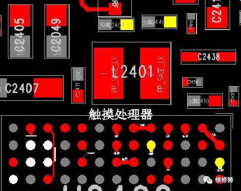 苹果维修案例分享：iPhone6开机短路，手机触屏失灵故障维修