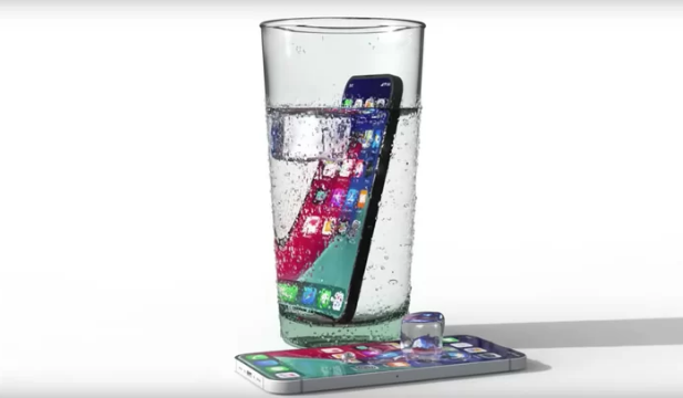 2019年新iPhone防水屏幕曝光，水下使用效果升级!-手机维修网