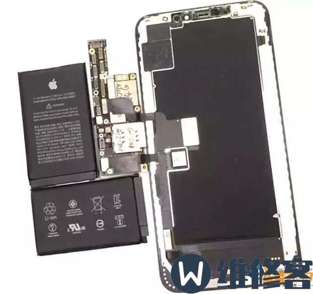 深圳苹果维修点分享iPhoneXS max主板、硬盘、CPU分层深度拆解维修教程